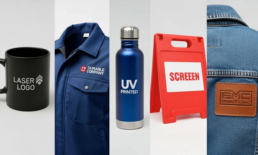 Logo Printing Techniques in Dubai
