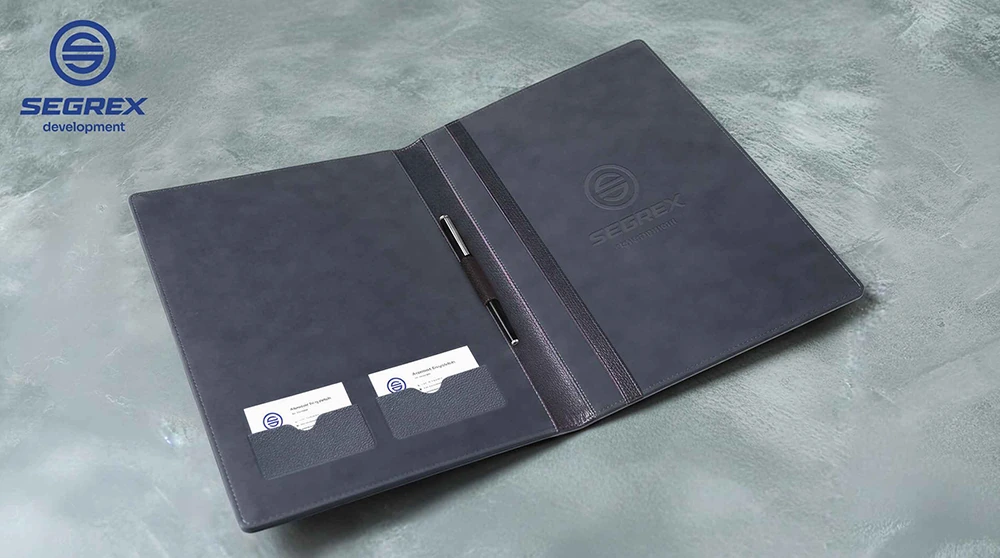Italian Genuine Leather Folder