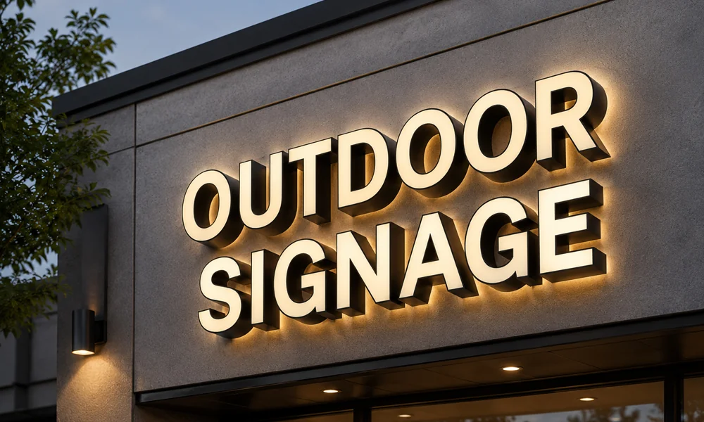 Why Outdoor Signage Is Essential for Business Visibility in Dubai